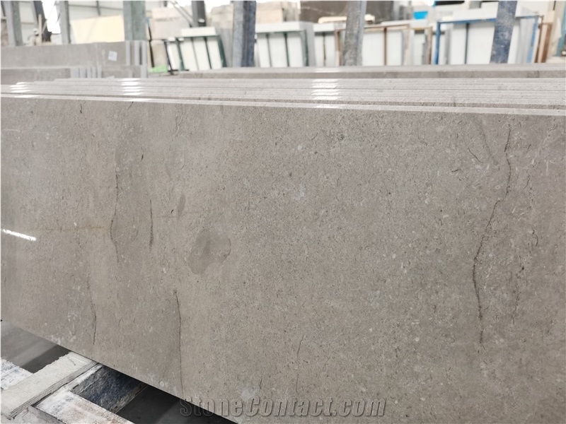 Cinderella Grey Marble  Steps Interior Stair Grey Marble