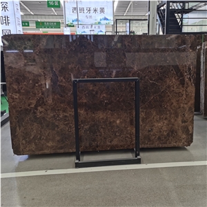 Dark Emperador Slabs & Brown Marble Wall Floor Tiles