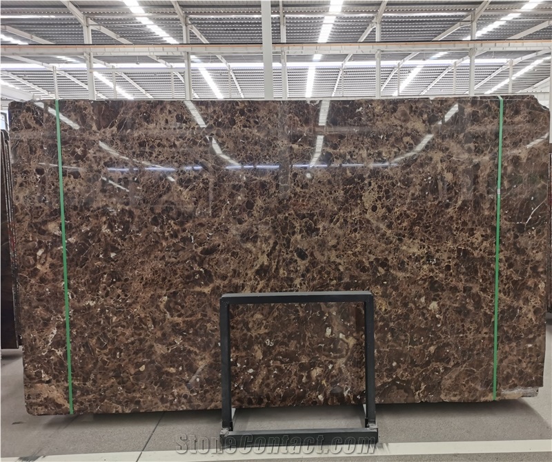 Dark Emperador Slabs Source Factory Supply Kitchen Floor