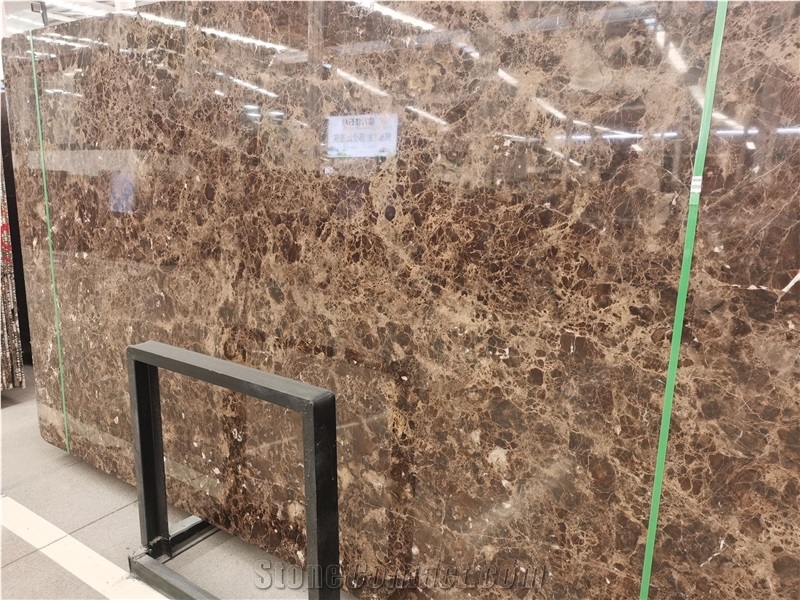 Dark Emperador Slabs Source Factory Supply Kitchen Floor