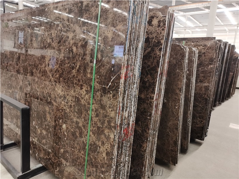 Dark Emperador Slabs Source Factory Supply Kitchen Floor