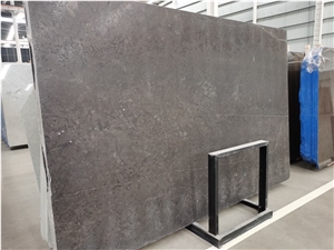 Earl Grey Leather Slab,Silk Emperador Silver Shadow Marble