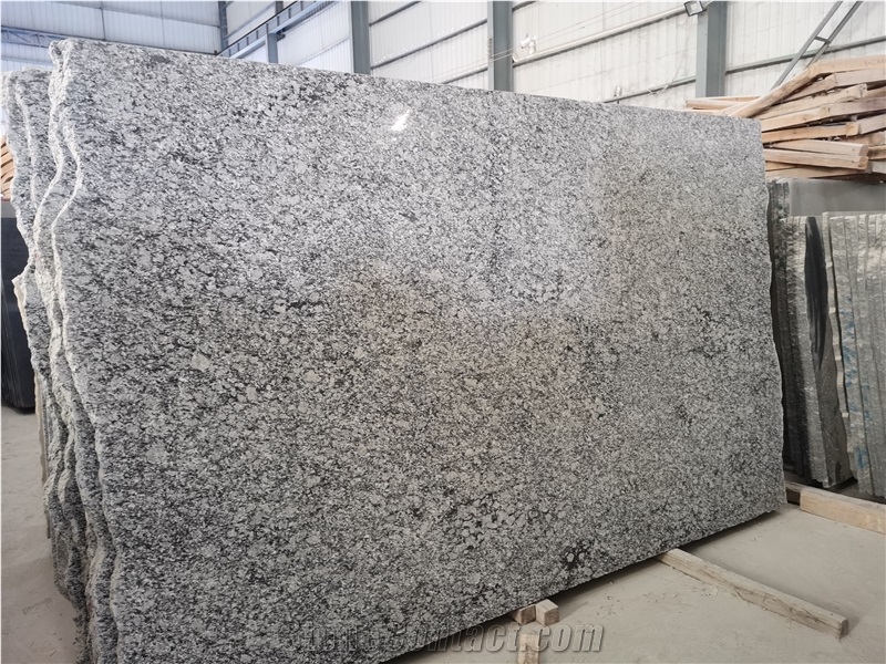 Factory Supply Seawave White Granite Floor Tiles