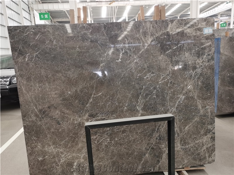 Hermes Dark Grey Marble Slabs For Floor Tiles Wall Tiles