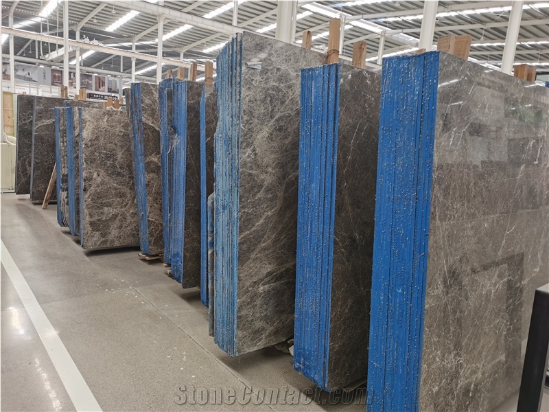 Hermes Dark Grey Marble Slabs For Floor Tiles Wall Tiles