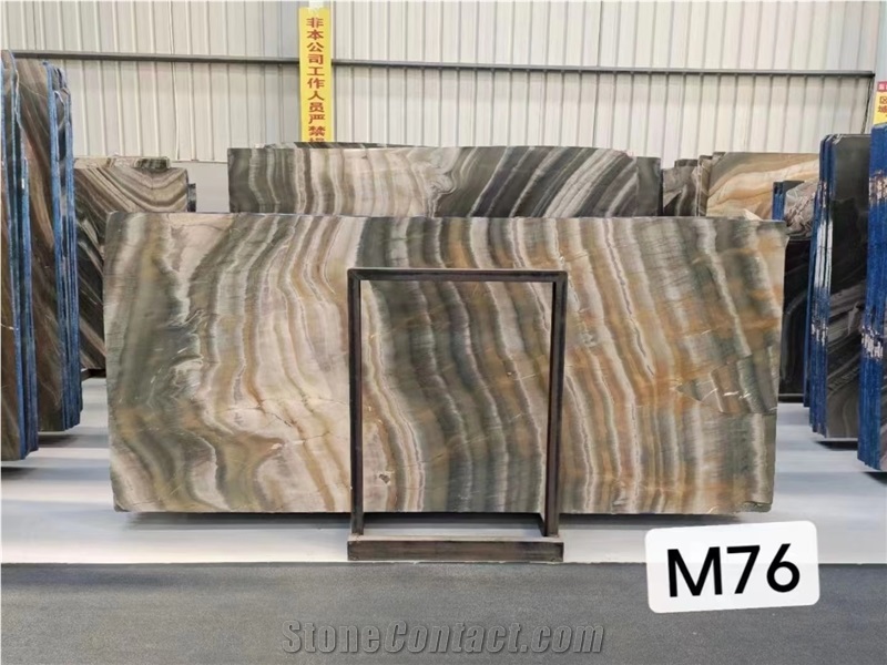 Lafite Marble Myanmar Yinxun Palissandro Brown Slabs