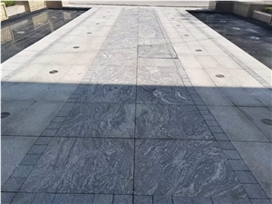 Multicolour Grain Granite Floor Tiles