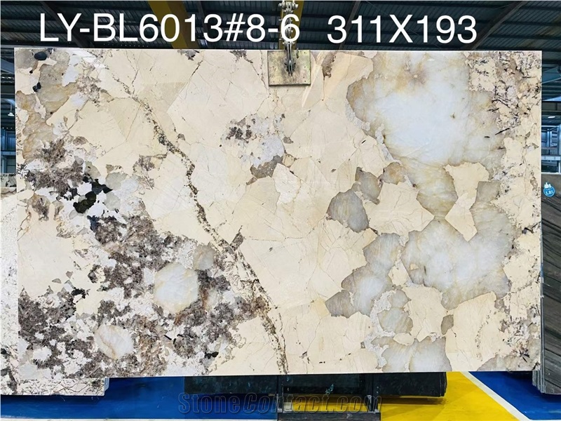Pandora Granite Slabs Flower Match For Villa Wall