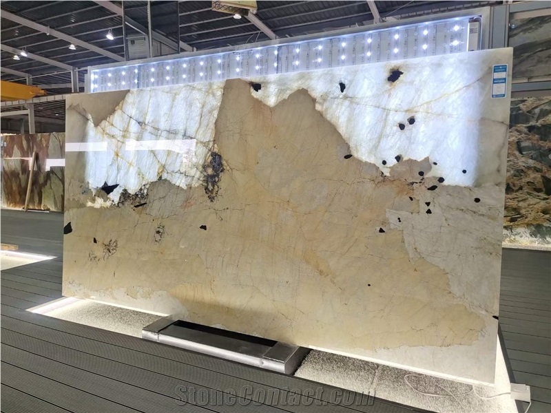 Pandora Granite Slabs Flower Match For Villa Wall