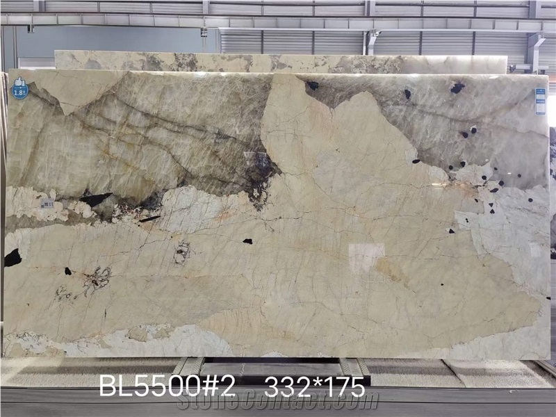 Pandora Granite Slabs Flower Match For Villa Wall