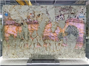Pandora Granite Slabs Flower Match For Villa Wall