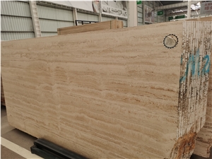 Travertino Golden Navona Beige Travertine Slabs Wholesale