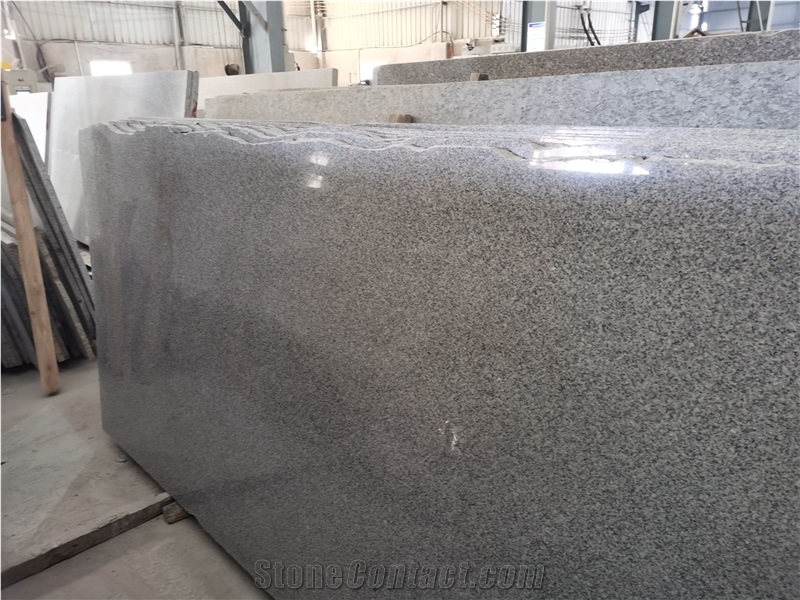 White Granite G603 Polished Slab Factory Supply