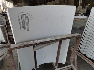 White Marble Hollow Column Stone Pillar