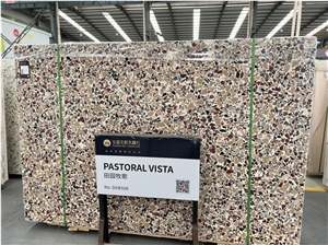 Colorful Cement Terrazzo Personalized Aggregate Tile