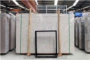 Spring Garden Artificial Stone Slab Terrazzo Tile