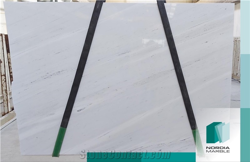 Polaris White Marble Slabs