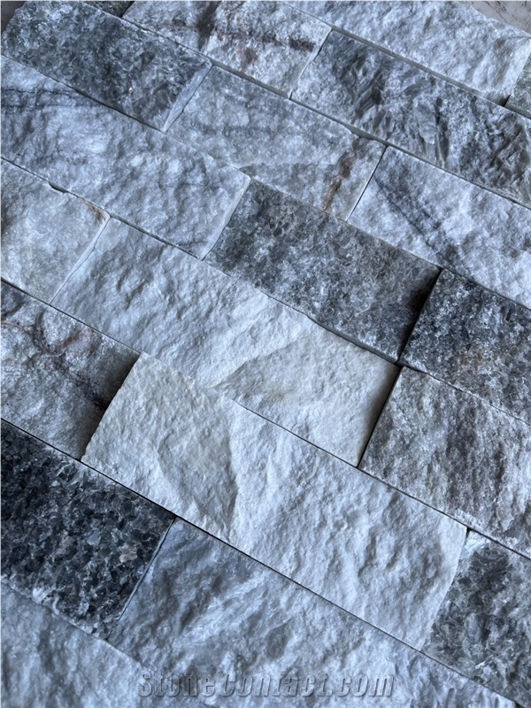 Polar White Marble Ledgestone