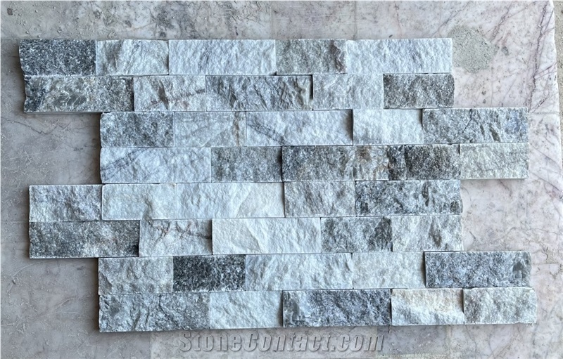 Polar White Marble Ledgestone