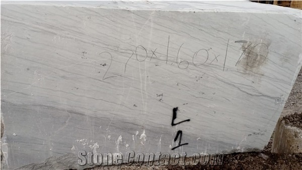 Blanco Rayado-Arctic White Marble Quarry