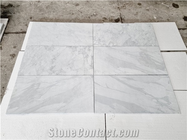 Arena White Dolomite Marble Tiles