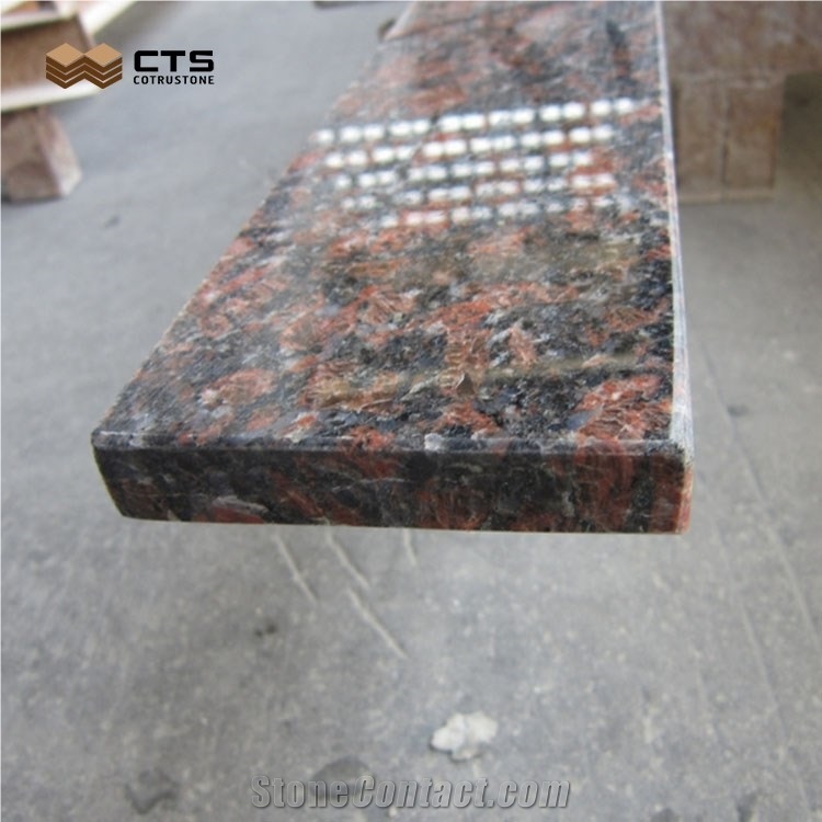 Tan Brown Kitchen Countertop Half Slab Wholesale Cheap