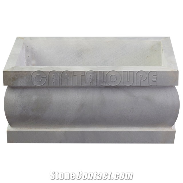 Coffin Cremation  Urn White Marble
