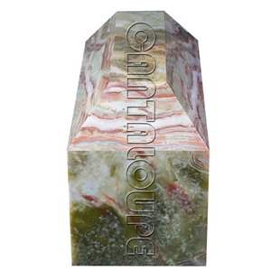Garden Cremation Urn Green Onyx