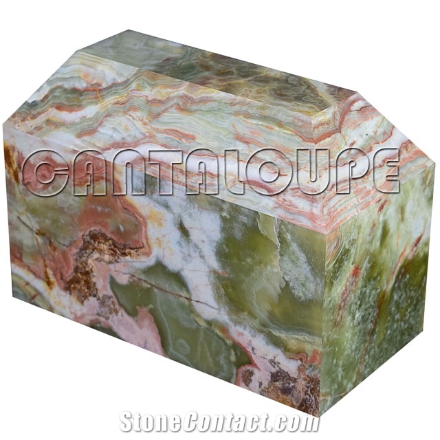 Garden Cremation Urn Green Onyx