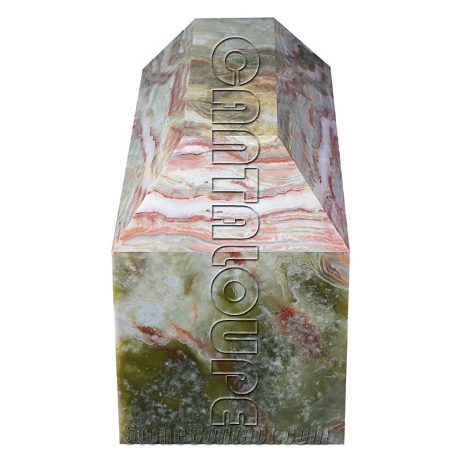 Garden Cremation Urn Green Onyx