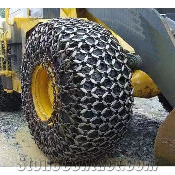 Forklift Loader Attachment Tyre/Tire Protection Chain