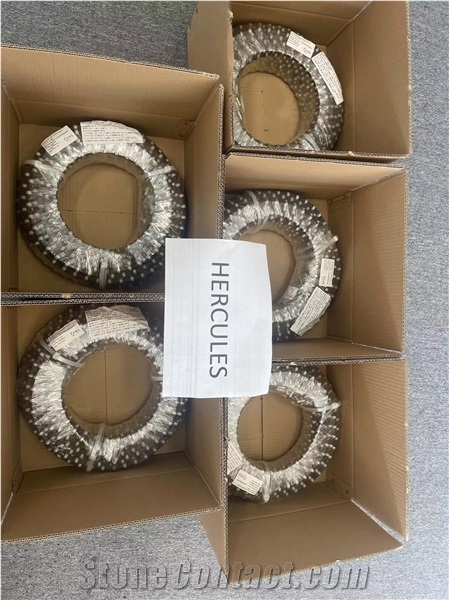 Qicheng Diamond Rubble Wire Saw For Granite Quarry Cutting