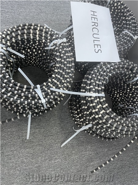 Rubble Diamond Wire For Granite Quarry/Mine Cutting