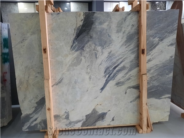 Ocean Grey Marble Polished Slabs