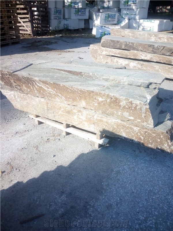 Kavala Slate Solid Block Garden Stepping Stone