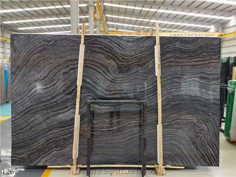 Black Wood Vein Zebra Ancient M711 In China Stone Market