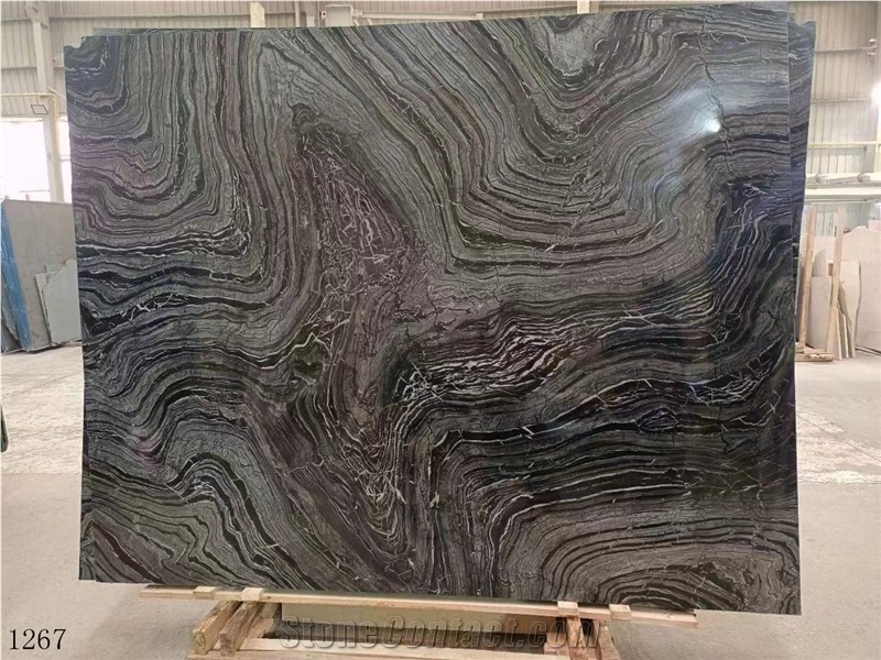Black Wood Vein Zebra Ancient M711 In China Stone Market
