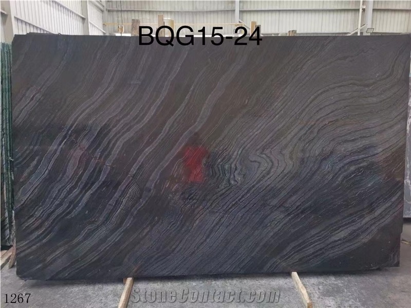 Black Wood Vein Zebra Ancient M711 In China Stone Market