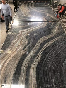 Black Wood Vein Zebra Ancient M711 In China Stone Market