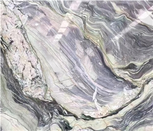 Brazil Cobalt Blue Quartzite Slab Tile In China Stone Market