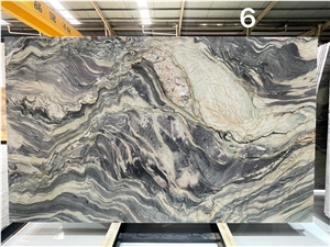 Brazil Cobalt Blue Quartzite Slab Tile In China Stone Market