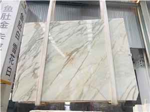 Calacatta Gold Marble Doro Siena Slabs