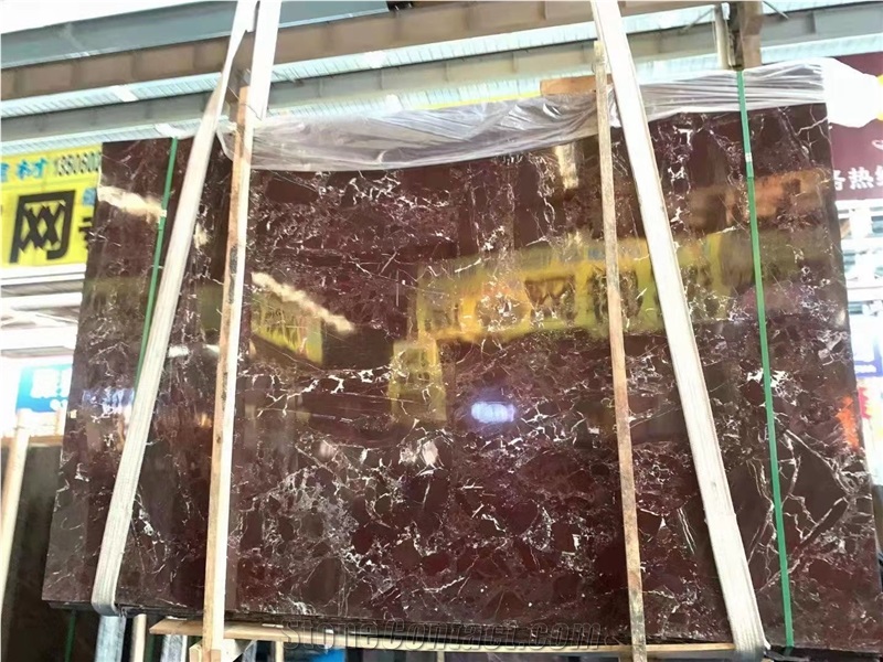 Elazig Cherry Marble Bordo Red Rosa Levantino In China