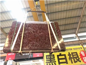Elazig Cherry Marble Bordo Red Rosa Levantino In China