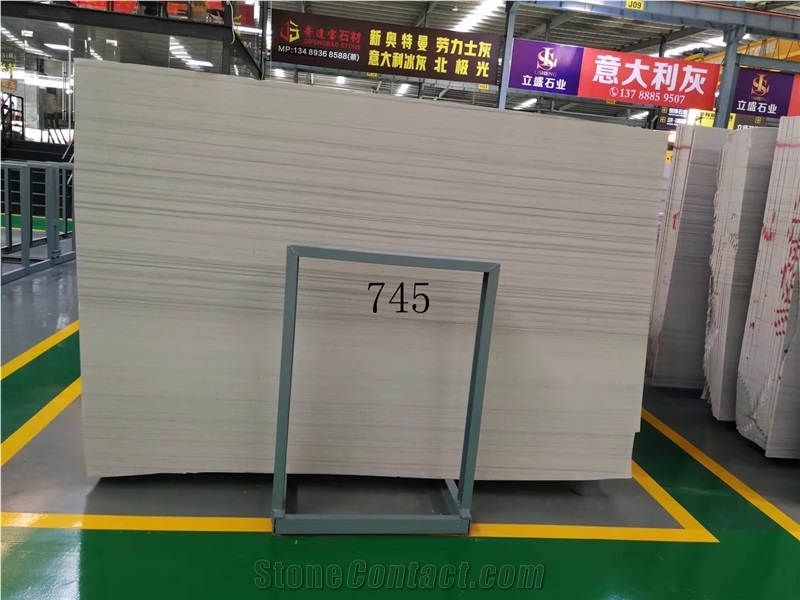Striato Argento Marble Striped Lefkon Veria White Vein Slab