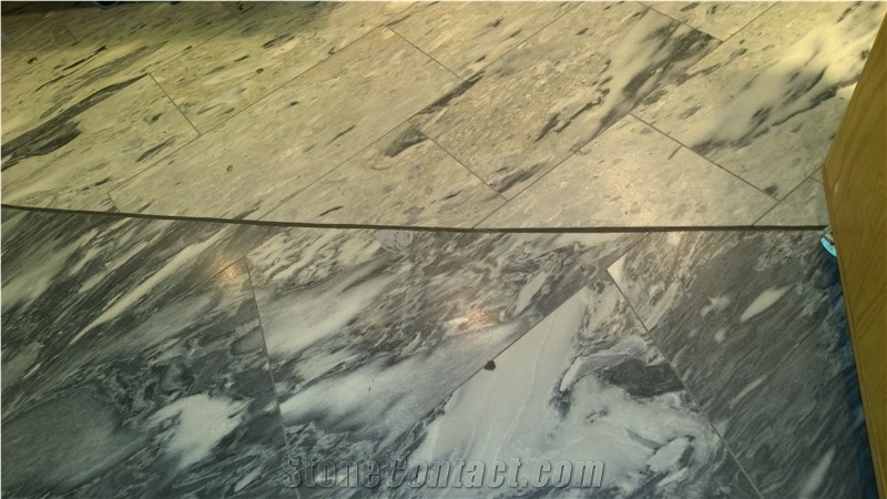 Hermelin Marble Block, Norway Grey Marble