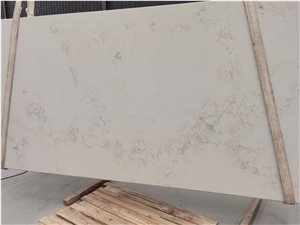 5005 Statuario Elisno Quartz Stone Slabs Tiles Kitchen Used