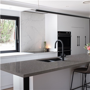 Crystallo 4099 Artificial Quartz Countertop Island Top