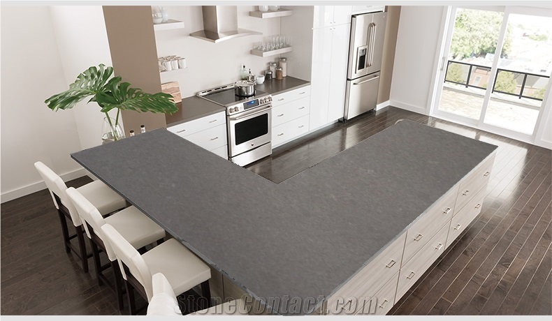 Crystallo 4099 Artificial Quartz Countertop Island Top