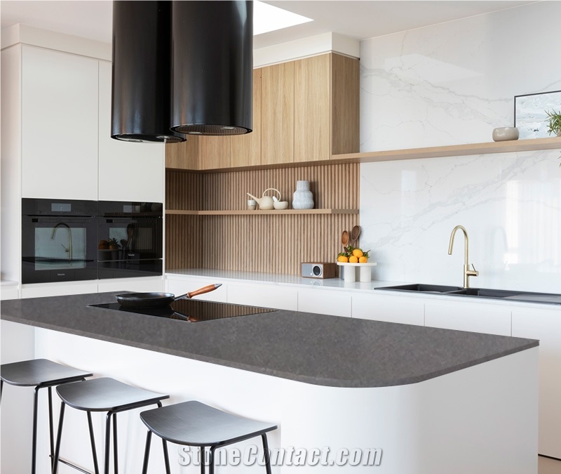 Crystallo 4099 Artificial Quartz Countertop Island Top